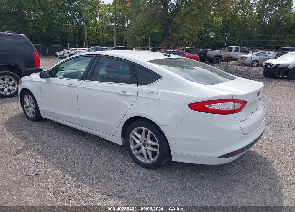 2015 FORD FUSION SE VIN: 3FA6P0HDXFR265889
