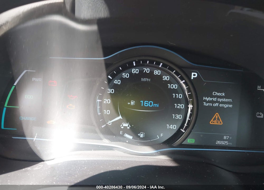 2019 HYUNDAI IONIQ HYBRID LIMITED VIN: KMHC05LC7KU137038