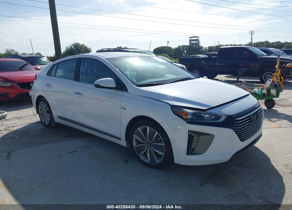 2019 HYUNDAI IONIQ HYBRID LIMITED VIN: KMHC05LC7KU137038