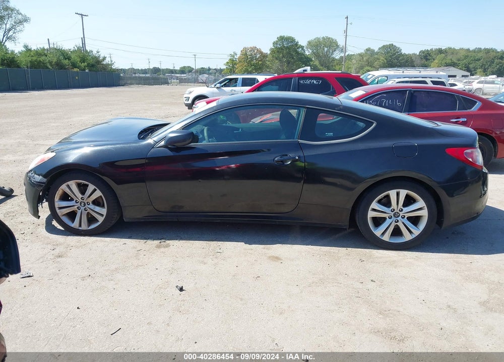 2012 HYUNDAI GENESIS 2.0T VIN: KMHHT6KD1CU071617