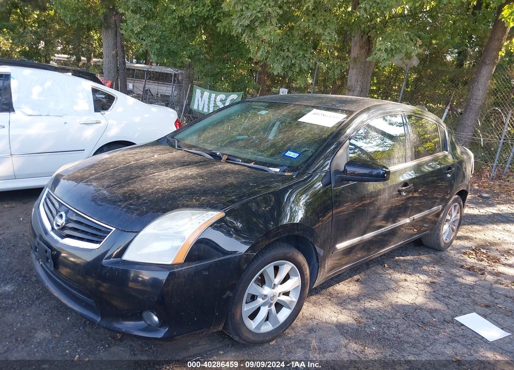 2012 NISSAN SENTRA VIN: 3N1AB6APXCL758130