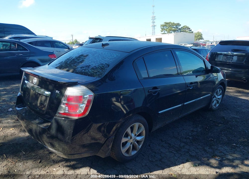 2012 NISSAN SENTRA VIN: 3N1AB6APXCL758130