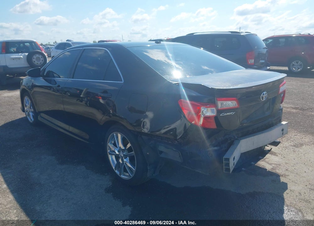 2012 TOYOTA CAMRY SE LIMITED EDITION VIN: 4T1BF1FK6CU185573
