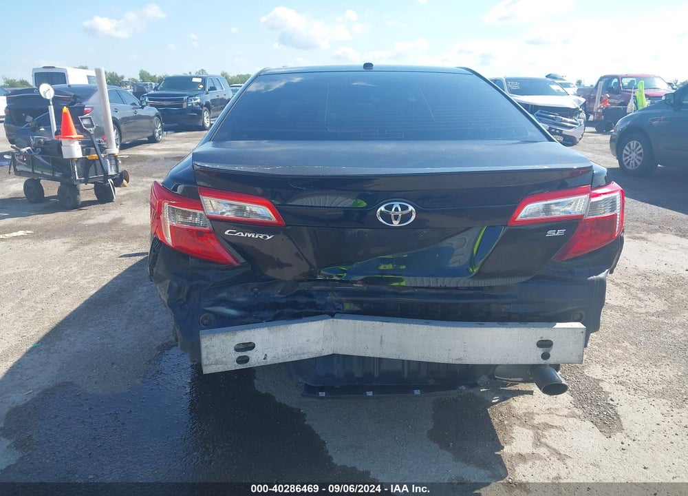 2012 TOYOTA CAMRY SE LIMITED EDITION VIN: 4T1BF1FK6CU185573