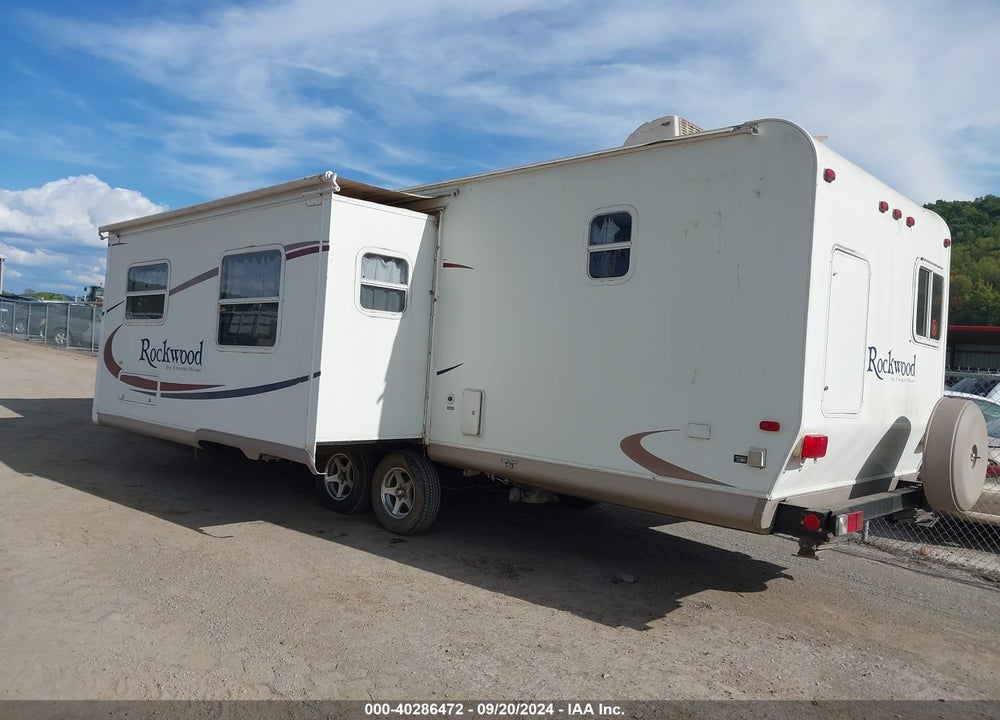 2005 FOREST RIVER ROCKWOOD VIN: 4X4TRLG215D806659
