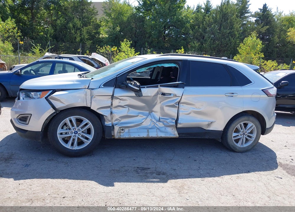 2015 FORD EDGE SEL VIN: 2FMTK3J90FBB27064