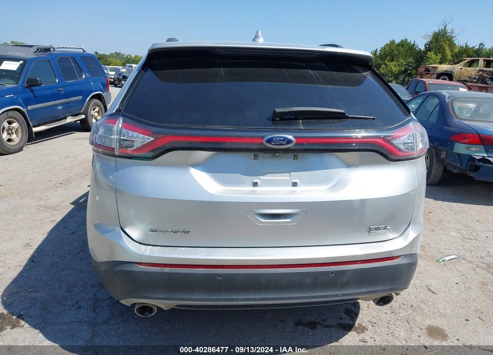 2015 FORD EDGE SEL VIN: 2FMTK3J90FBB27064