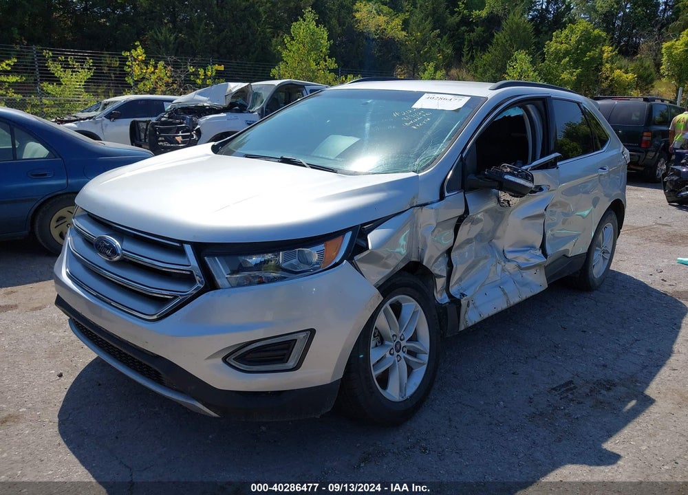 2015 FORD EDGE SEL VIN: 2FMTK3J90FBB27064