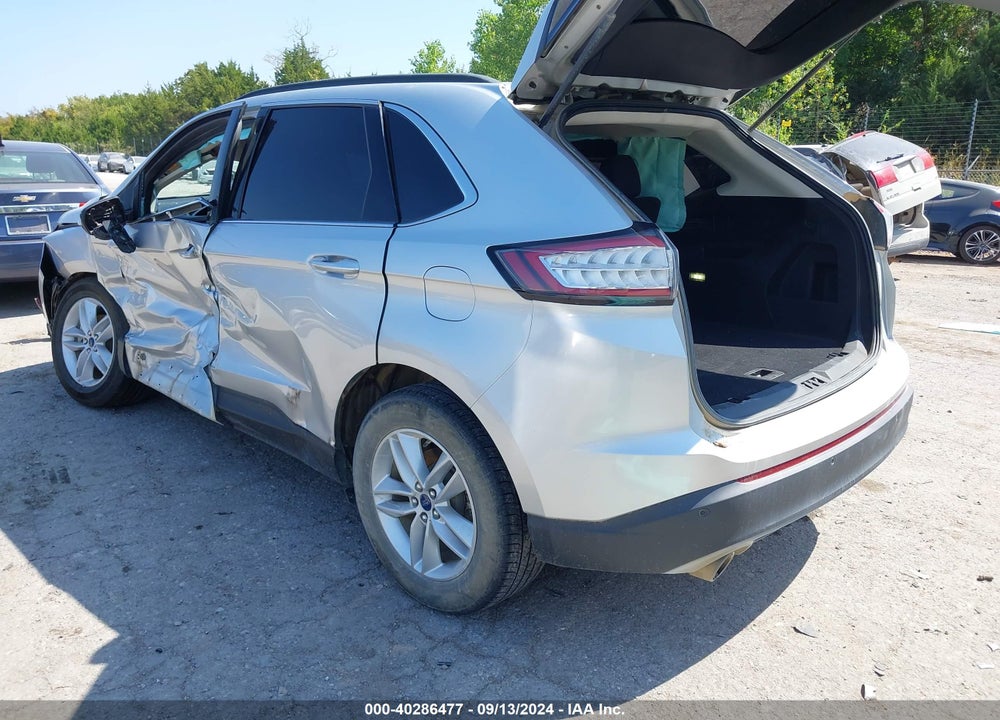 2015 FORD EDGE SEL VIN: 2FMTK3J90FBB27064