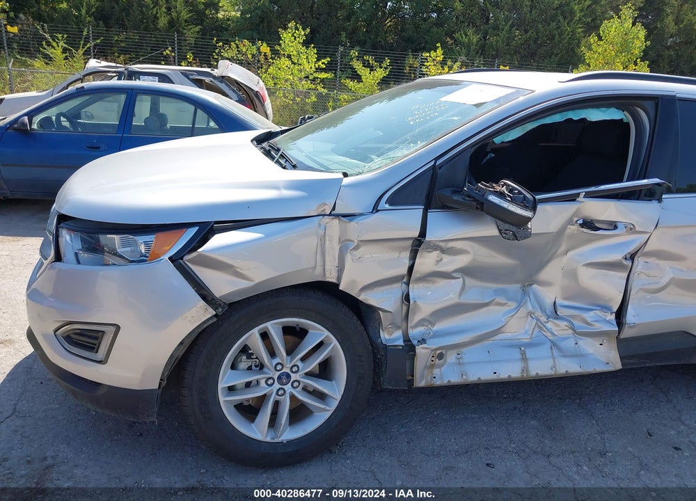 2015 FORD EDGE SEL VIN: 2FMTK3J90FBB27064