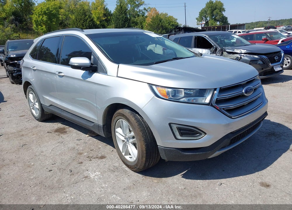 2015 FORD EDGE SEL VIN: 2FMTK3J90FBB27064