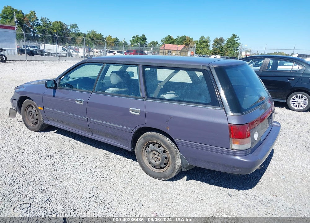 1992 SUBARU LEGACY L VIN: 4S3BJ6325N6916991