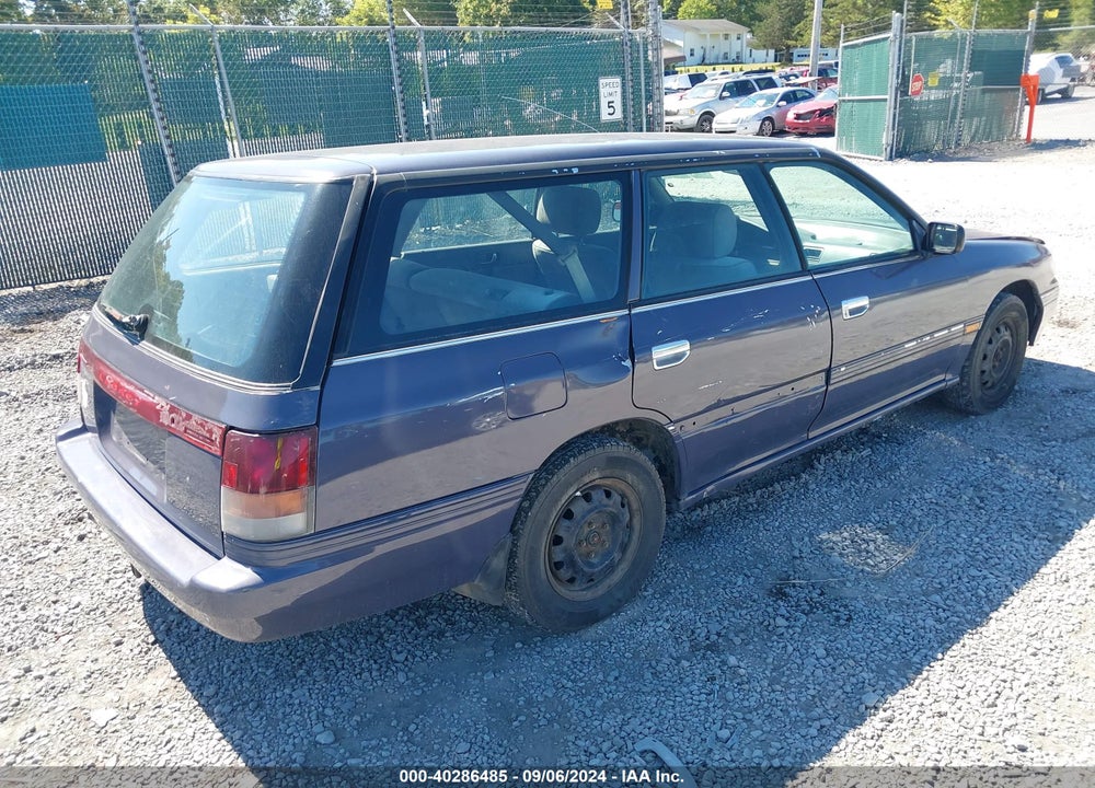 1992 SUBARU LEGACY L VIN: 4S3BJ6325N6916991