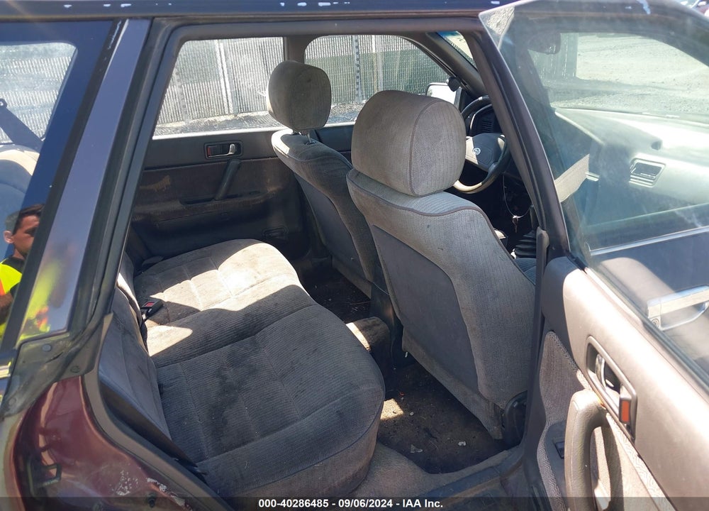 1992 SUBARU LEGACY L VIN: 4S3BJ6325N6916991