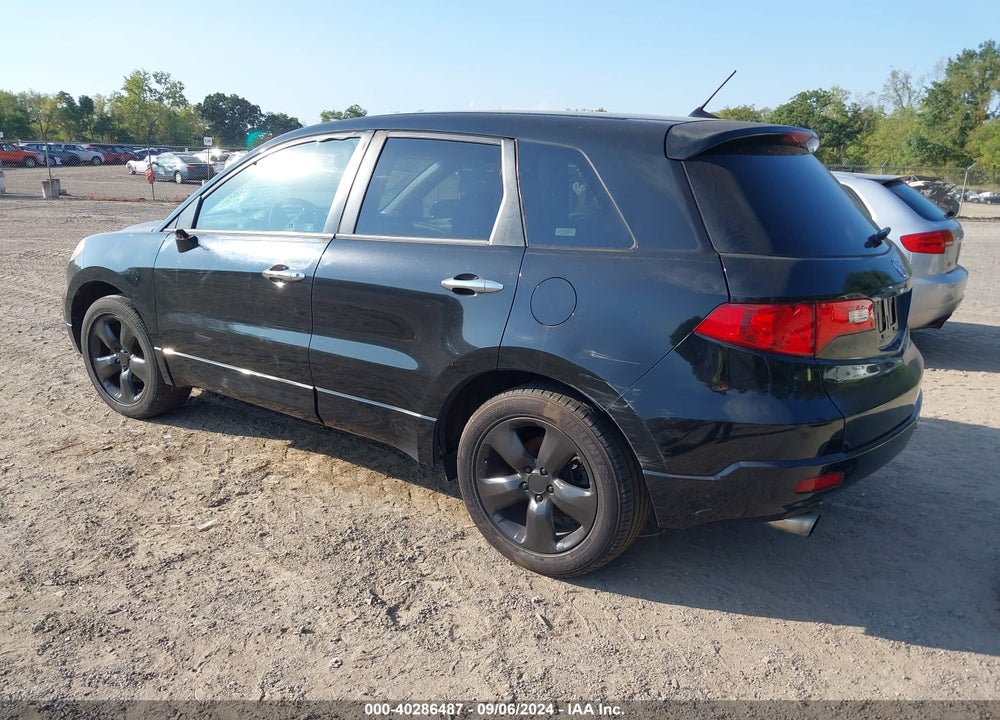 2009 ACURA RDX VIN: 5J8TB18559A006558