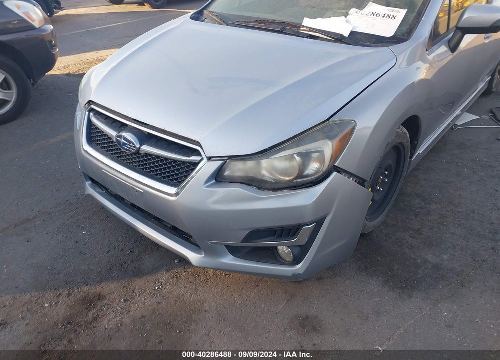 2015 SUBARU IMPREZA 2.0I SPORT PREMIUM VIN: JF1GPAU67F8297976