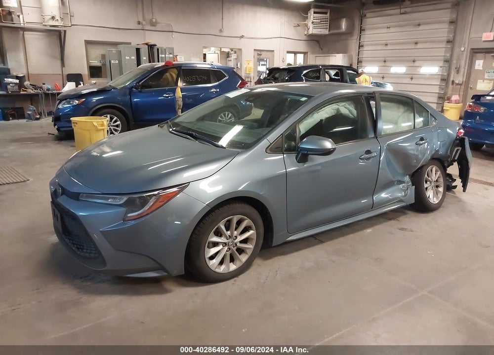 2022 TOYOTA COROLLA LE VIN: JTDVPMAE4N3018008