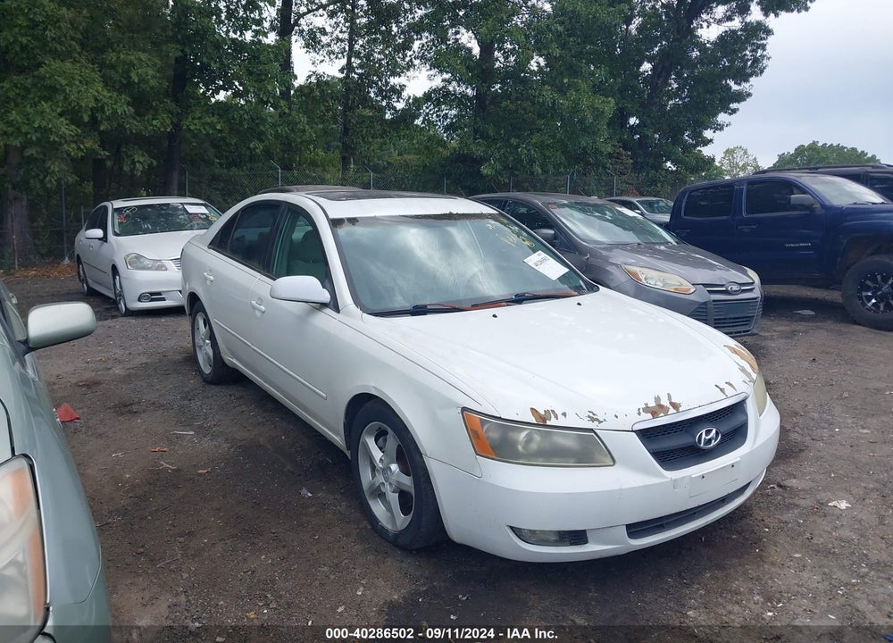2007 HYUNDAI SONATA LIMITED/SE V6 VIN: 5NPEU46F57H214718