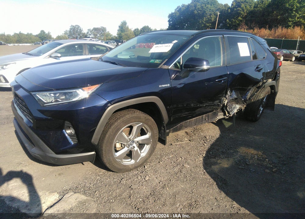 2021 TOYOTA RAV4 HYBRID XLE PREMIUM VIN: 4T3B6RFV6MU010371