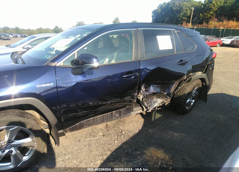 2021 TOYOTA RAV4 HYBRID XLE PREMIUM VIN: 4T3B6RFV6MU010371