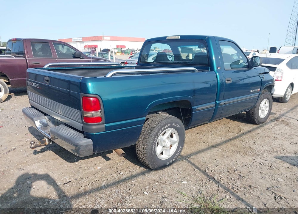 1999 DODGE RAM 1500 ST VIN: 1B7HC16Y7XS150666