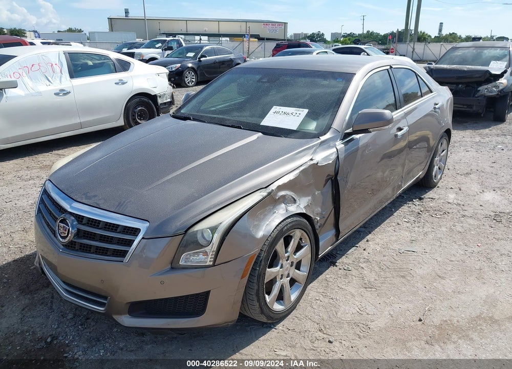 2014 CADILLAC ATS LUXURY VIN: 1G6AB5SX0E0177731