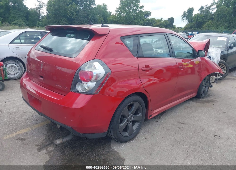2009 PONTIAC VIBE GT VIN: 5Y2SR67039Z401574