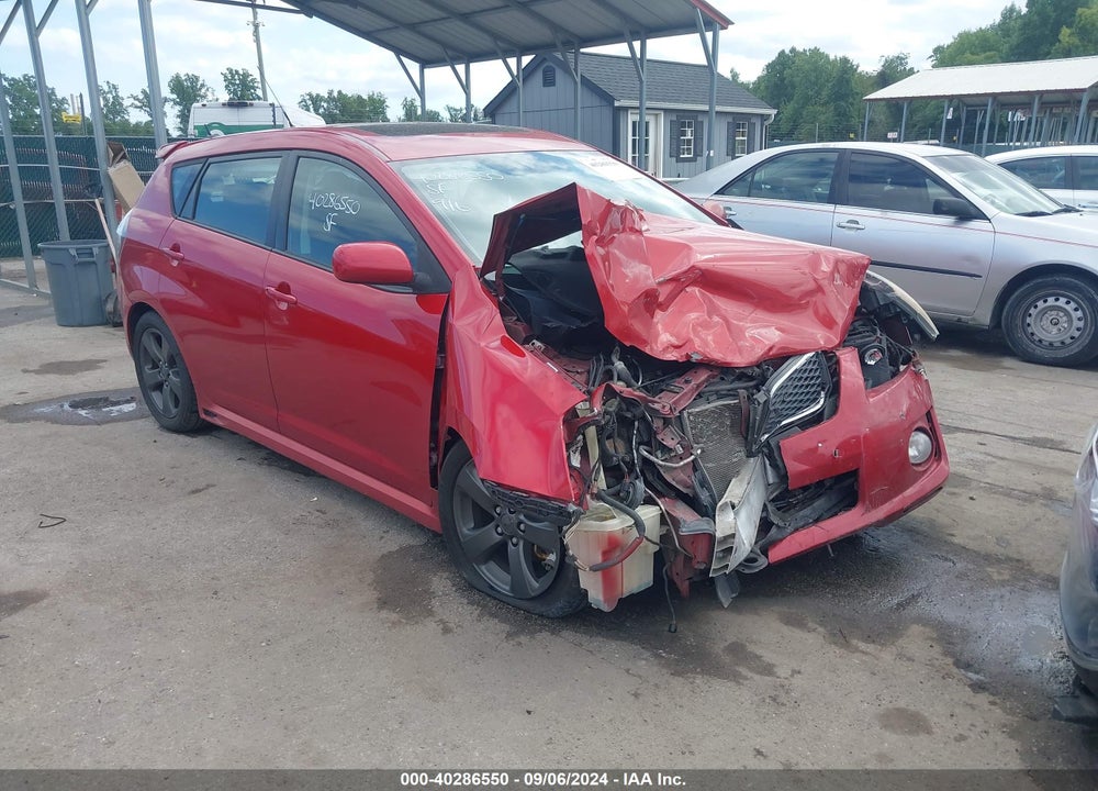 2009 PONTIAC VIBE GT VIN: 5Y2SR67039Z401574