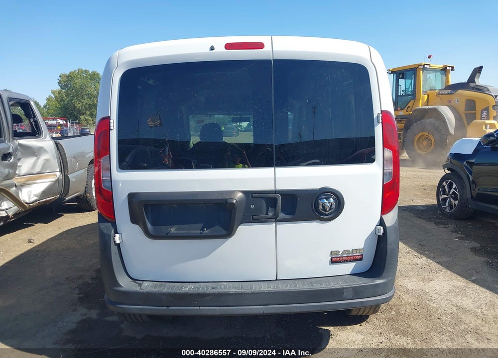 2016 RAM PROMASTER CITY TRADESMAN VIN: ZFBERFAT4G6B34496