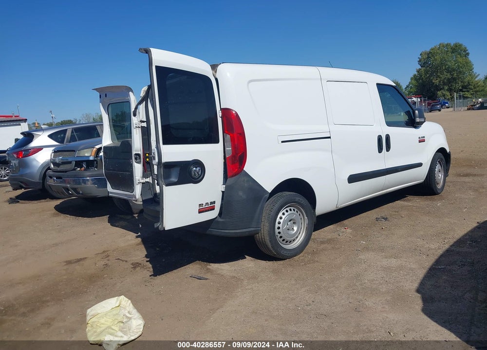 2016 RAM PROMASTER CITY TRADESMAN VIN: ZFBERFAT4G6B34496