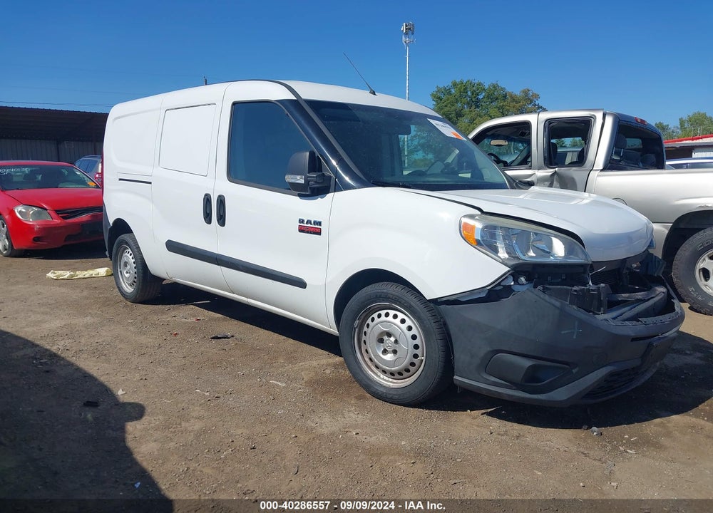 2016 RAM PROMASTER CITY TRADESMAN VIN: ZFBERFAT4G6B34496