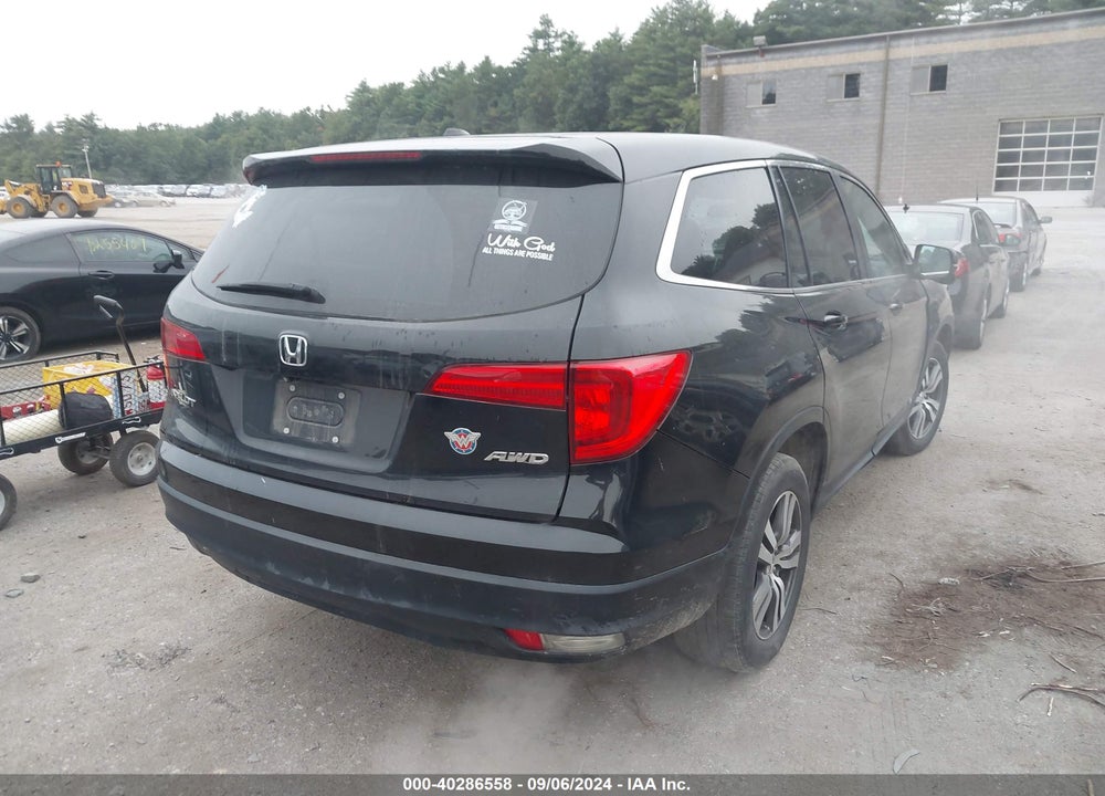 2016 HONDA PILOT EX-L VIN: 5FNYF6H57GB044478