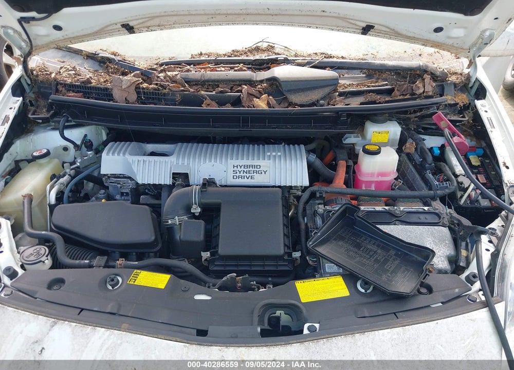 2011 TOYOTA PRIUS TWO VIN: JTDKN3DU0B5362490