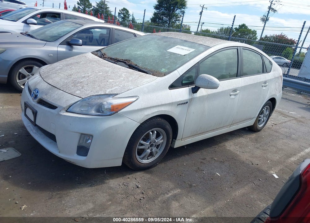 2011 TOYOTA PRIUS TWO VIN: JTDKN3DU0B5362490