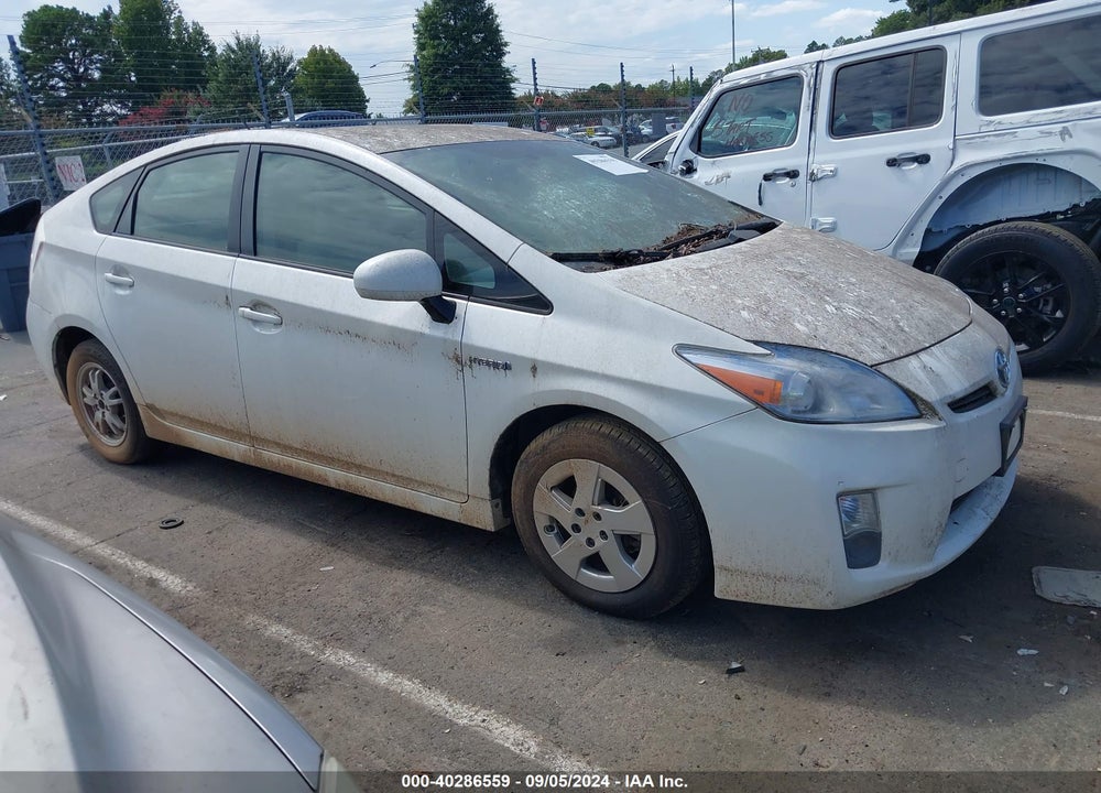 2011 TOYOTA PRIUS TWO VIN: JTDKN3DU0B5362490
