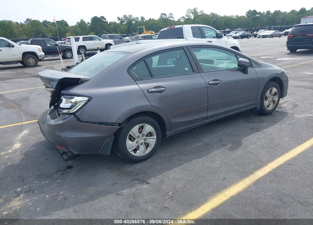 2015 HONDA CIVIC LX VIN: 19XFB2F51FE046097