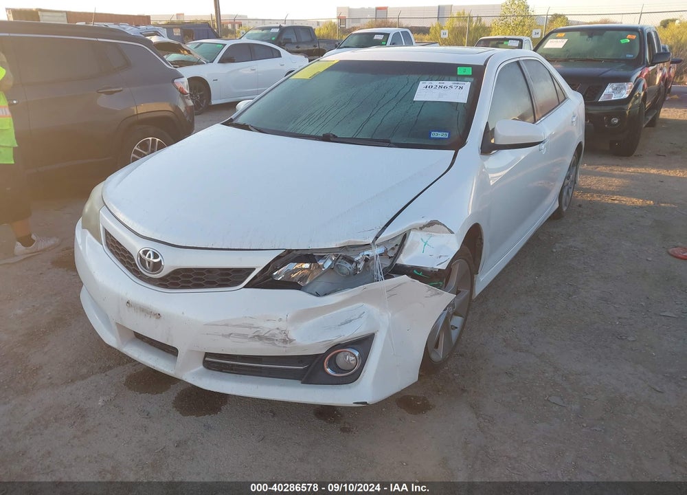 2012 TOYOTA CAMRY SE LIMITED EDITION VIN: 4T1BF1FK5CU625198