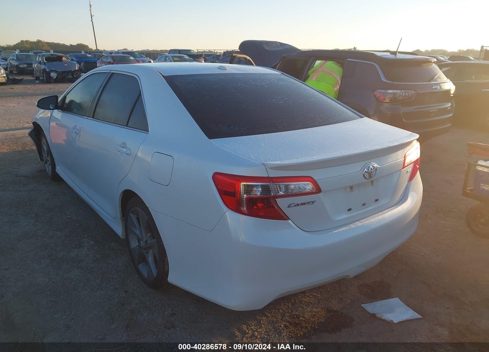 2012 TOYOTA CAMRY SE LIMITED EDITION VIN: 4T1BF1FK5CU625198