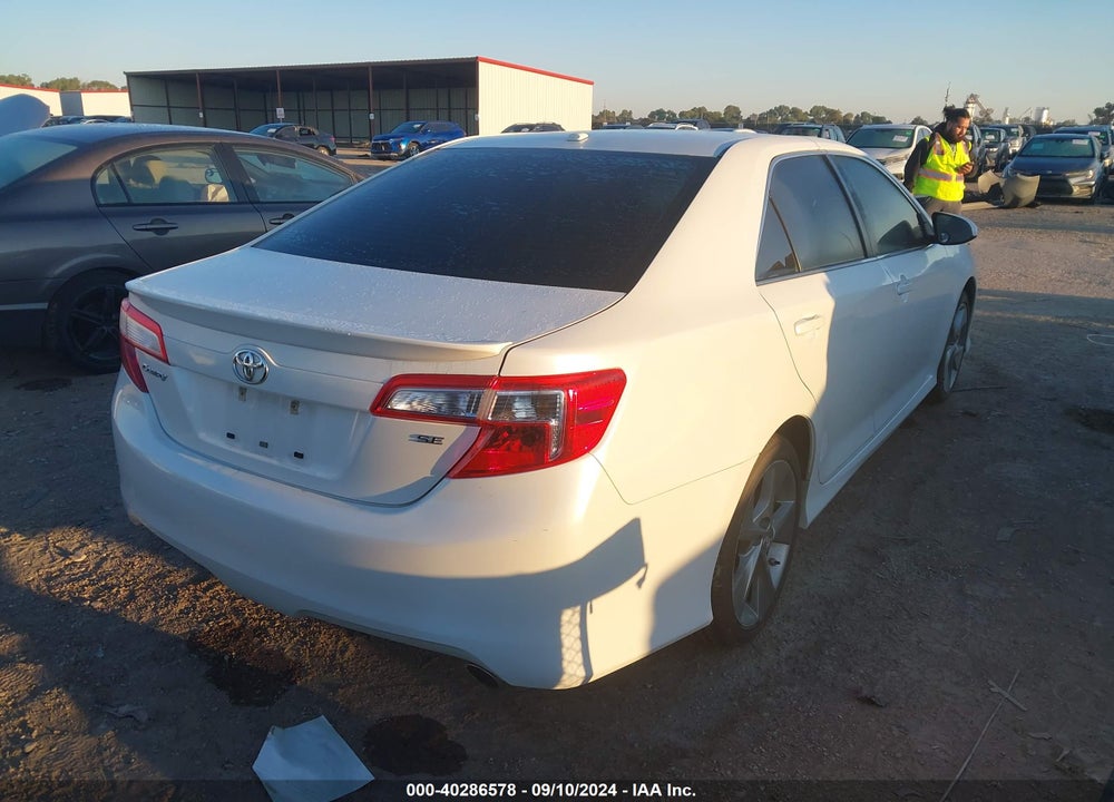 2012 TOYOTA CAMRY SE LIMITED EDITION VIN: 4T1BF1FK5CU625198