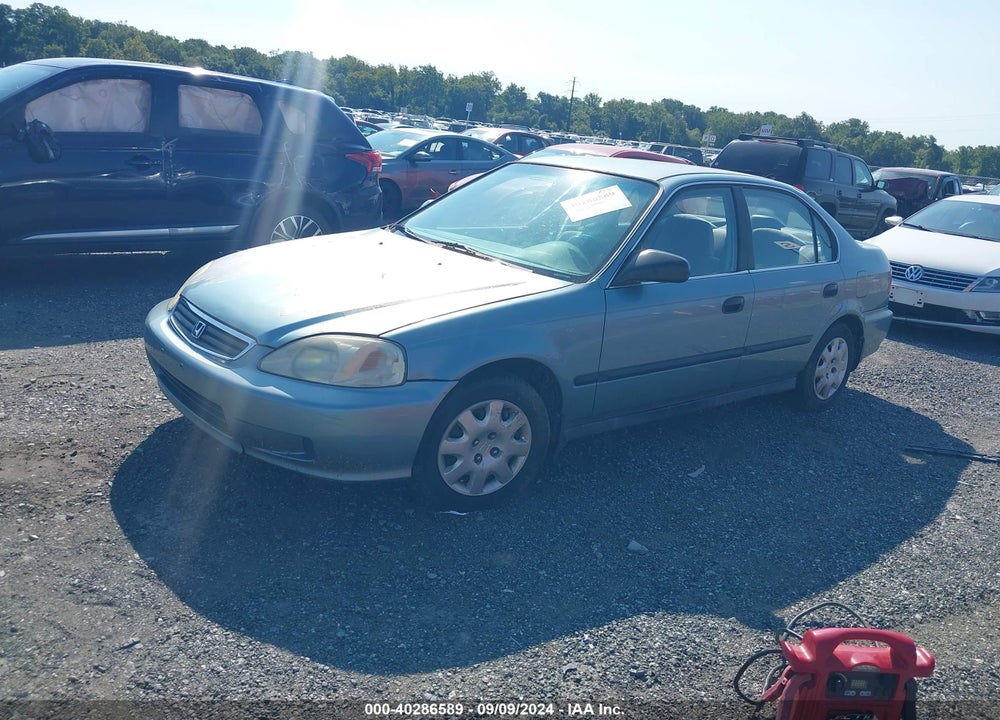 1999 HONDA CIVIC LX VIN: 1HGEJ6675XL017722