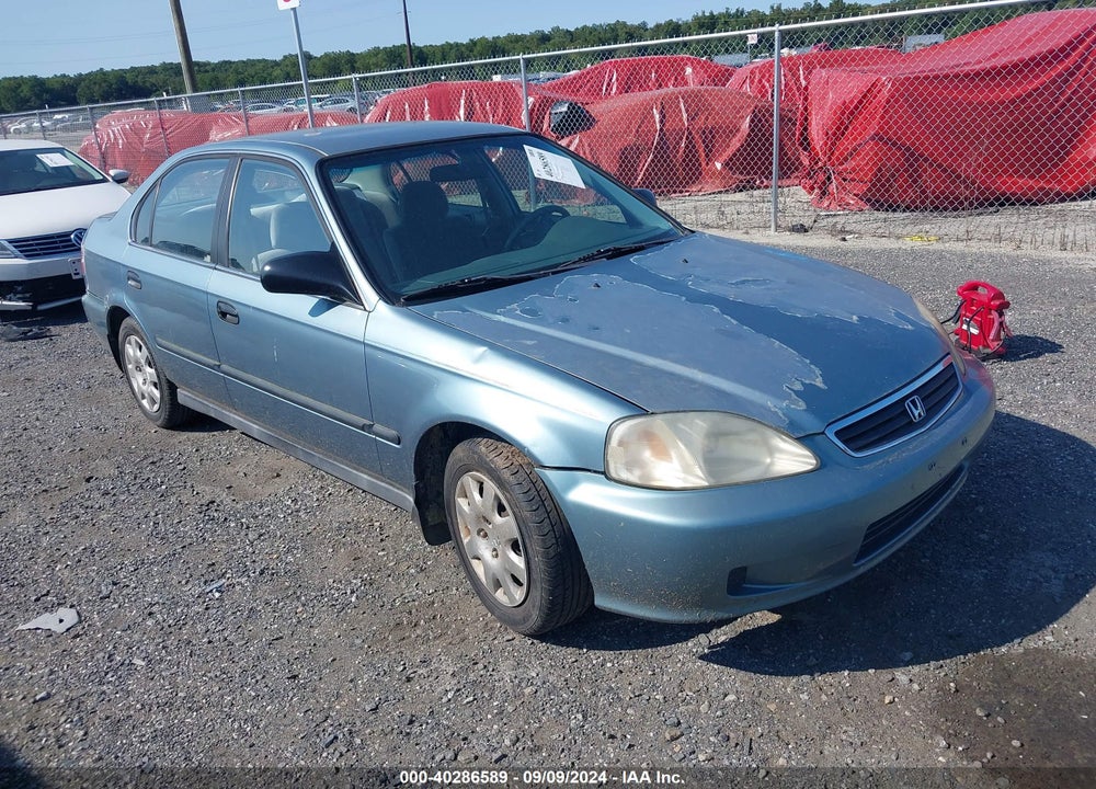 1999 HONDA CIVIC LX VIN: 1HGEJ6675XL017722