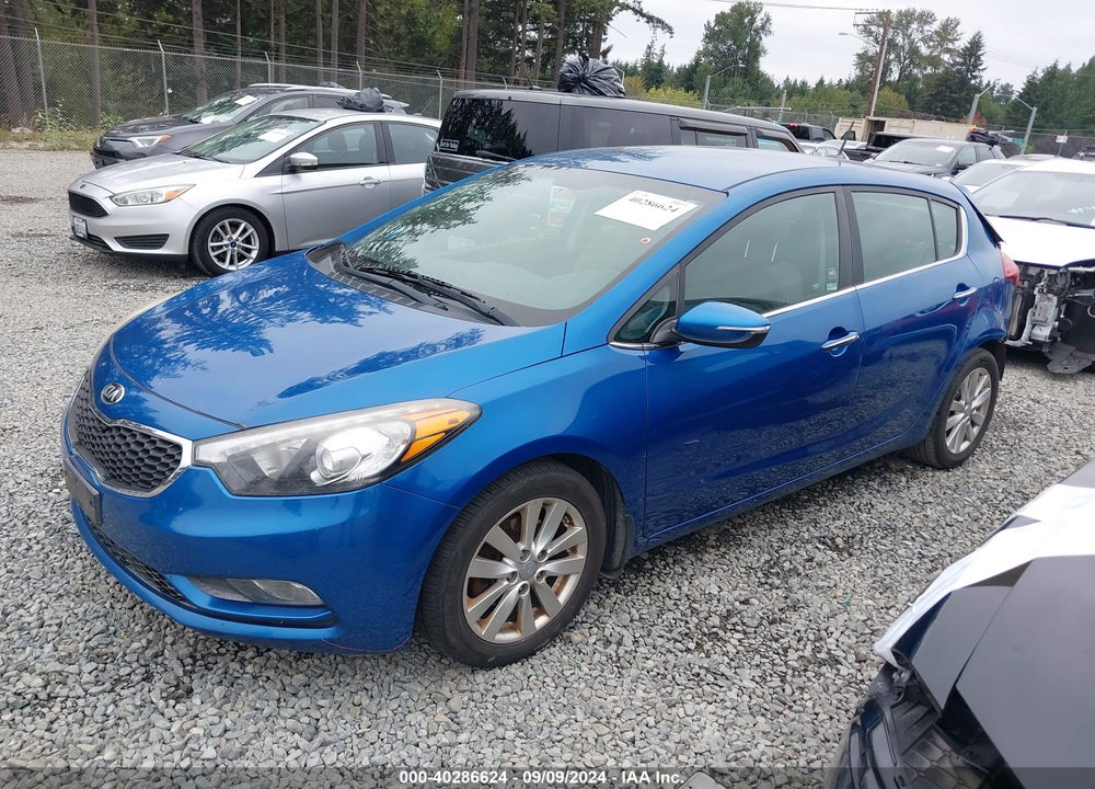 2015 KIA FORTE EX VIN: KNAFX5A84F5303685
