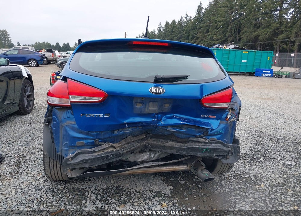 2015 KIA FORTE EX VIN: KNAFX5A84F5303685