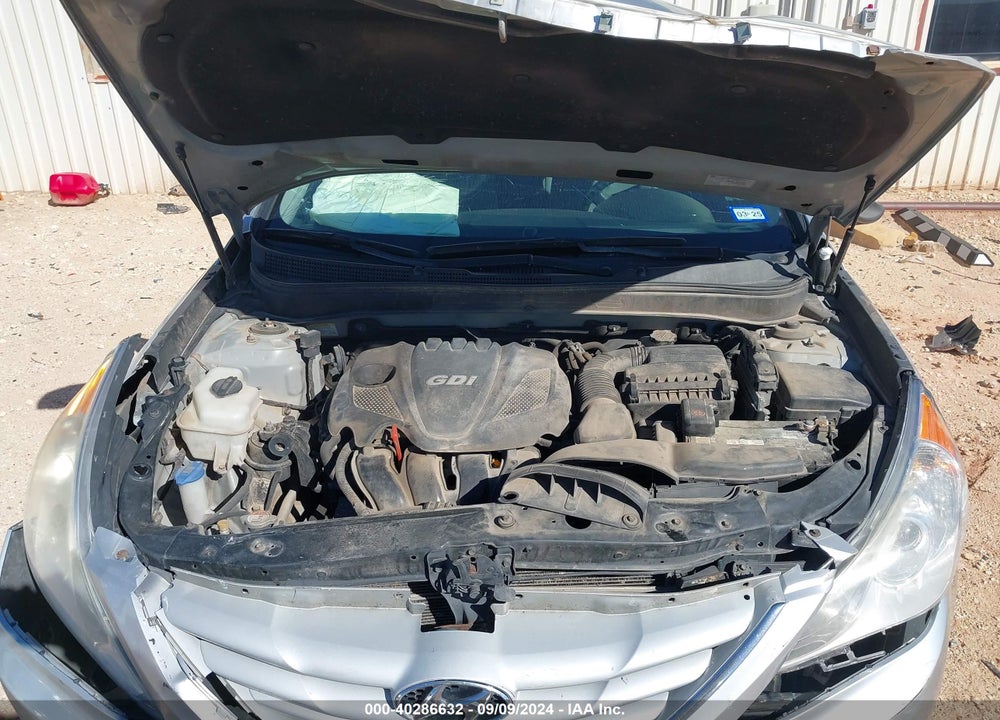 2013 HYUNDAI SONATA GLS VIN: 5NPEB4AC2DH596219