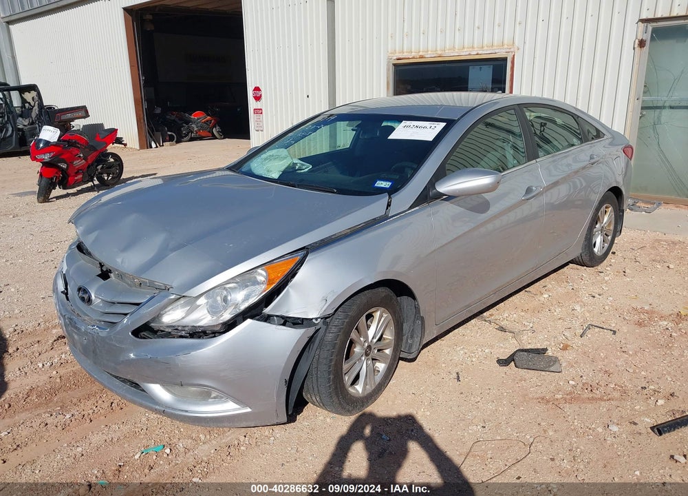 2013 HYUNDAI SONATA GLS VIN: 5NPEB4AC2DH596219