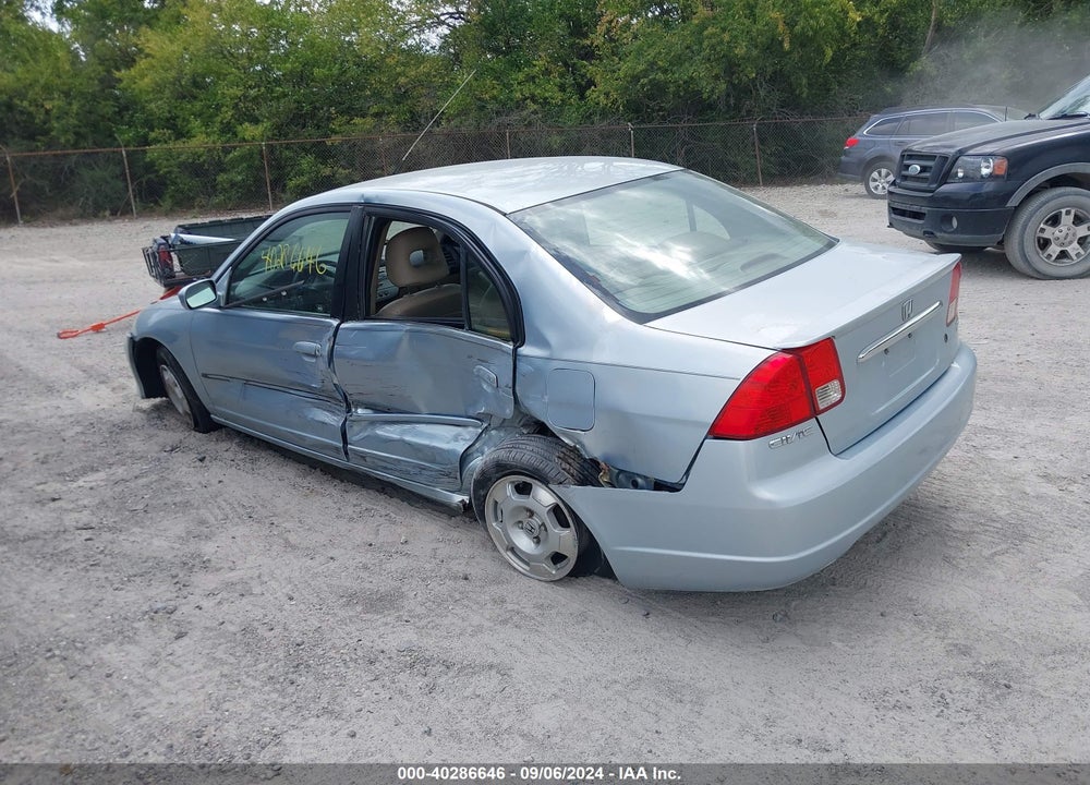 2003 HONDA CIVIC HYBRID VIN: JHMES96673S019295