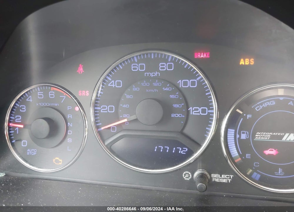 2003 HONDA CIVIC HYBRID VIN: JHMES96673S019295