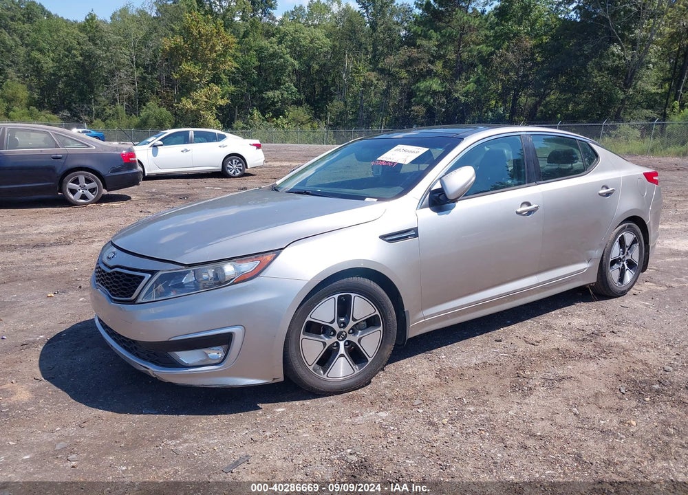 2012 KIA OPTIMA HYBRID EX VIN: KNAGM4ADXC5024788