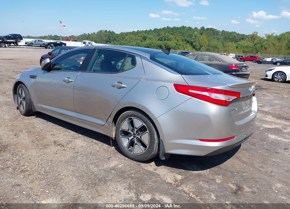 2012 KIA OPTIMA HYBRID EX VIN: KNAGM4ADXC5024788