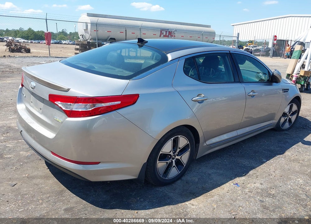 2012 KIA OPTIMA HYBRID EX VIN: KNAGM4ADXC5024788